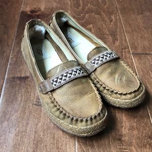 Ugg - Leather Loafers/moccasins